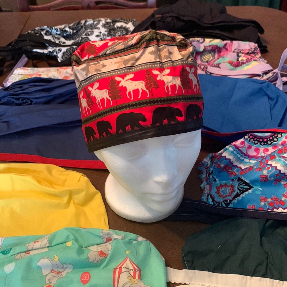 Scrub caps